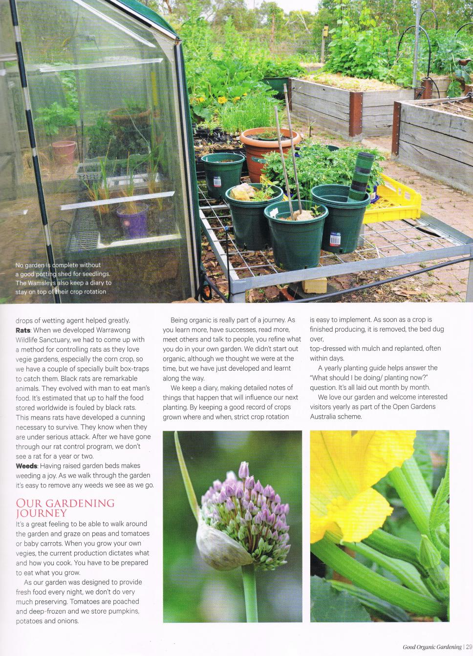 Good Organic Gardening Article